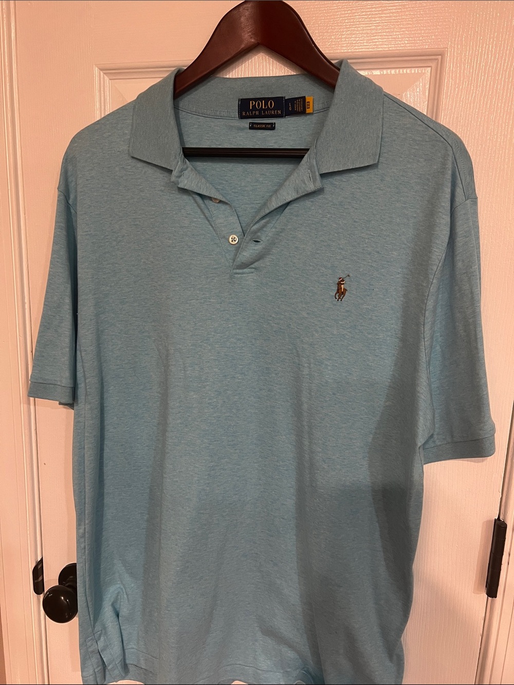 Polo by Ralph Lauren Sky Blue Short-Sleeve Polo